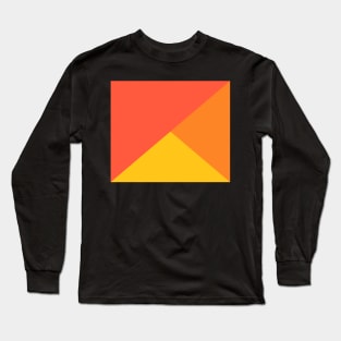 Geometrical Pleasant pattern Long Sleeve T-Shirt